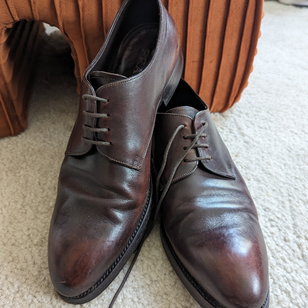 Prada Dress Shoes, Made in Italy Size 8.5